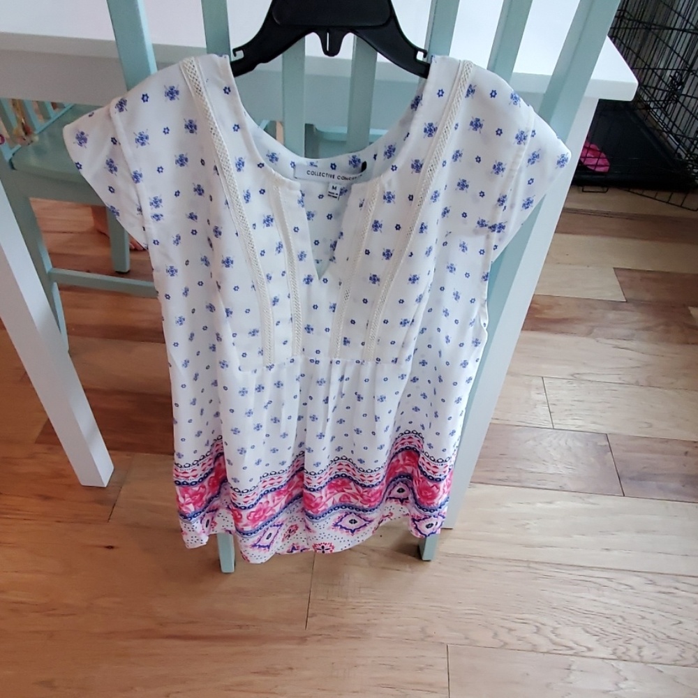 White summer tank